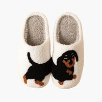 Chinelos de inverno Dachshund